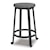 Signature Design by Ashley Challiman Vintage White Counter Height Stool