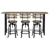 Signature Design Lesterton 4-Piece Counter Table Set