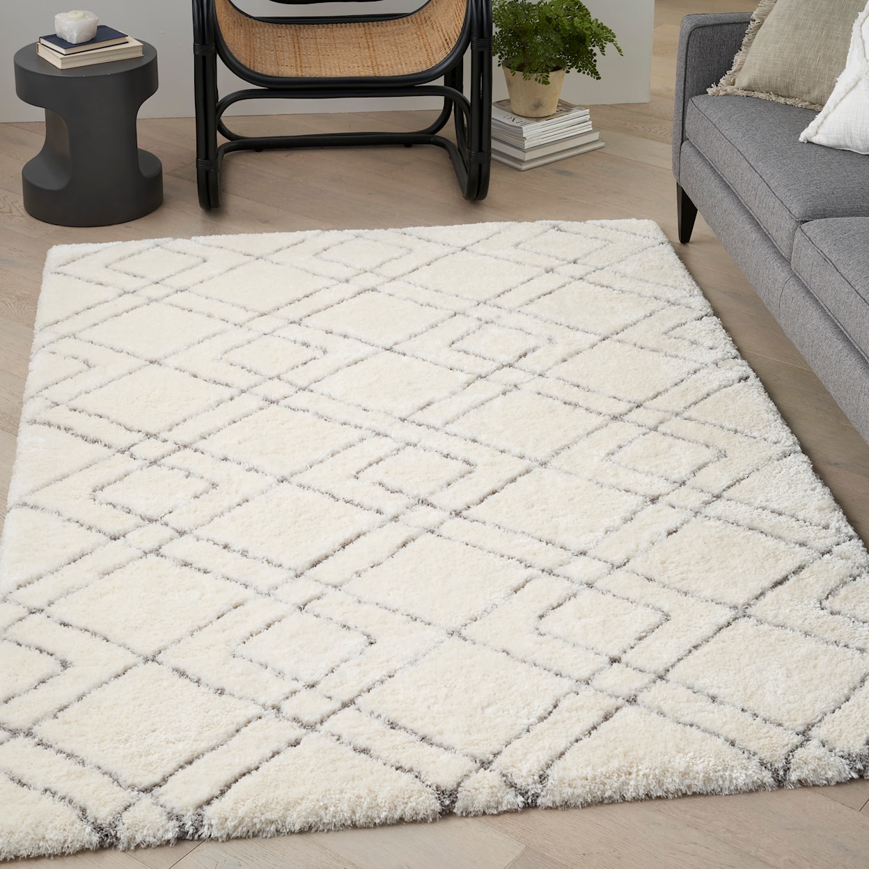 Nourison Dreamy Shag 4' x 6'  Rug