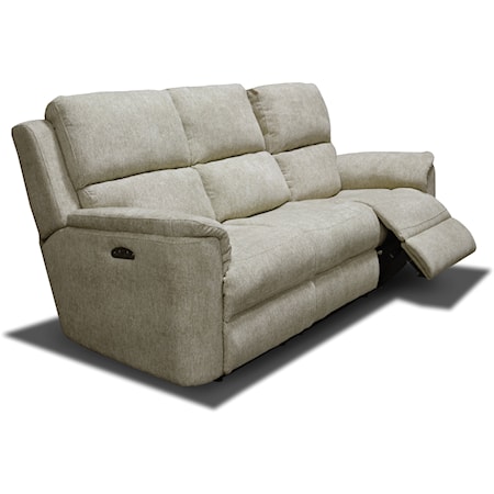 Upholstered Double Reclining Sofa