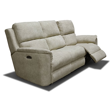 Upholstered Double Reclining Sofa