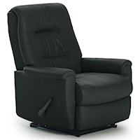 Felicia Rocker Recliner with Button-Tufted Back