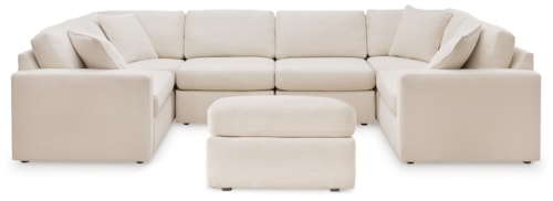6-Piece Sectional And Ottoman