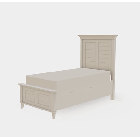 Twin XL Right Drawerside Bed