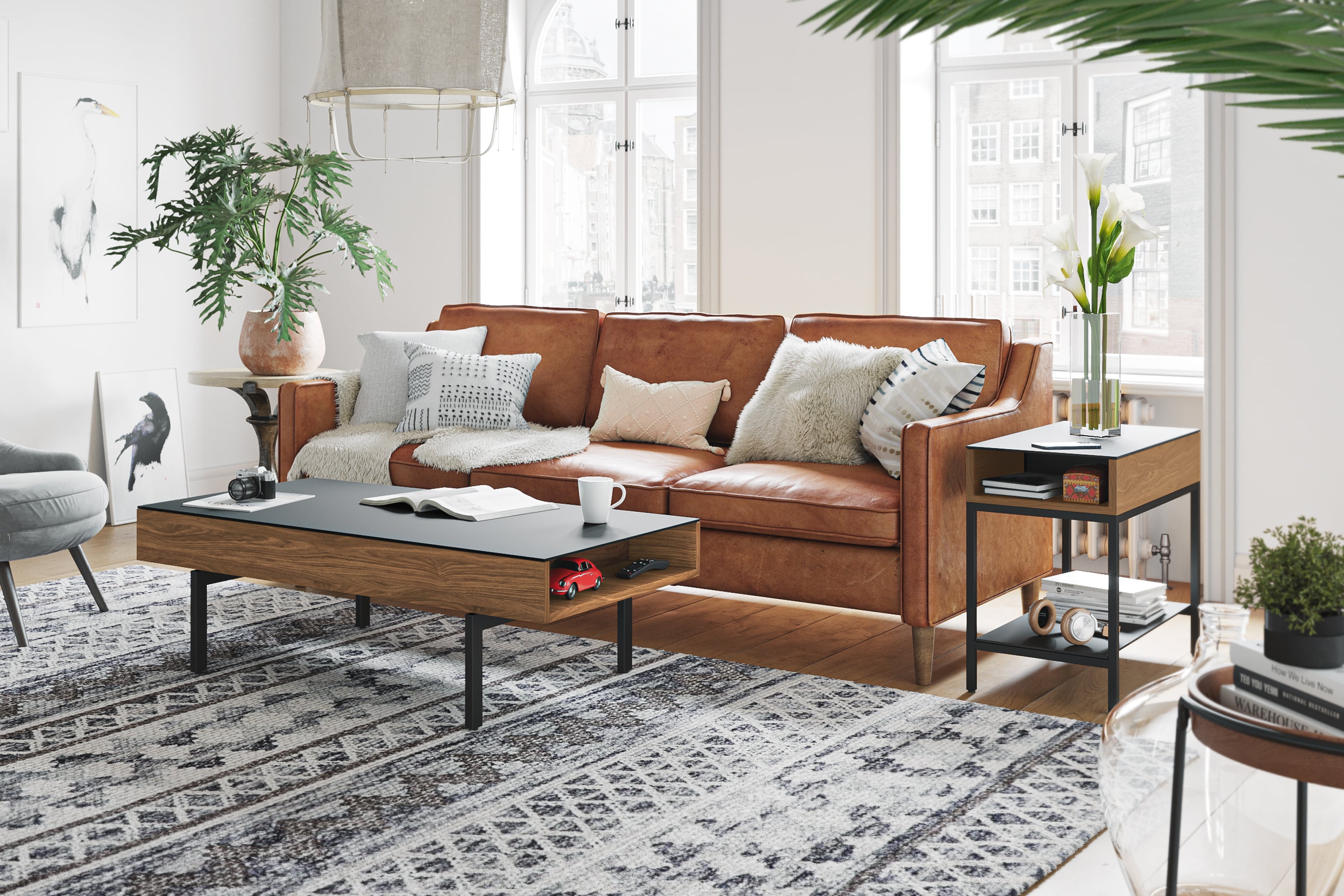 BDI Reveal End Table