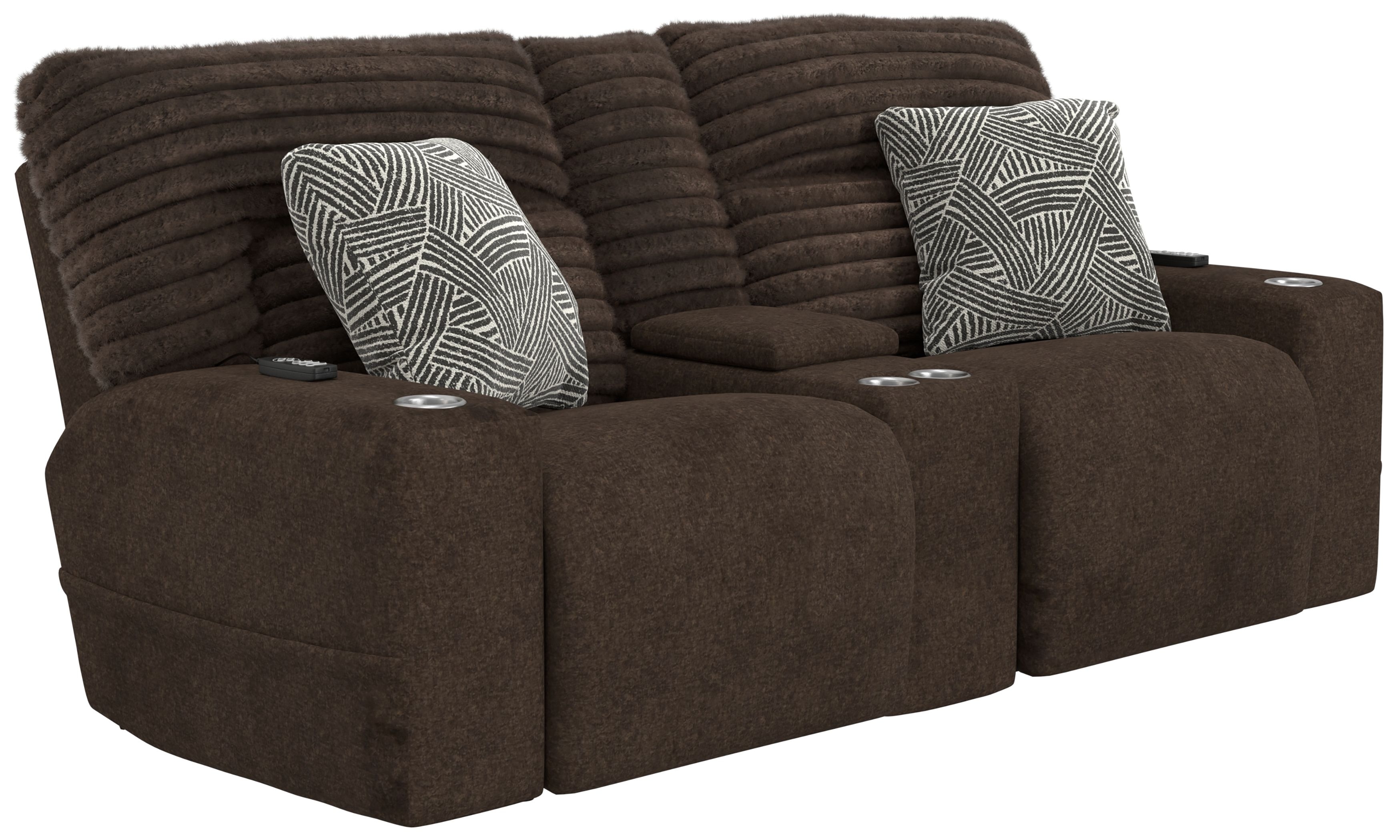 Casual Power Reclining Loveseat