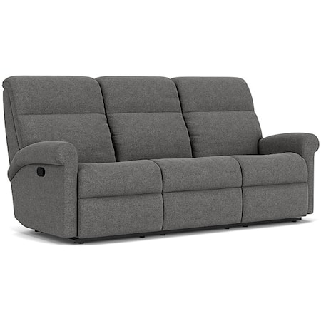 Casual Manual Reclining Sofa