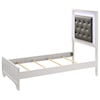 Crown Mark Lyssa Upholstered Twin Bed