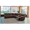 Signature Design by Ashley Family Circle Reclining Sectional