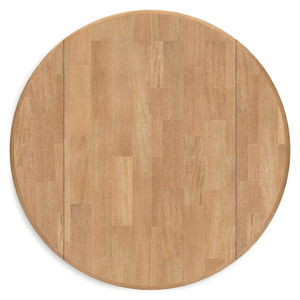 Round Drop Leaf Table