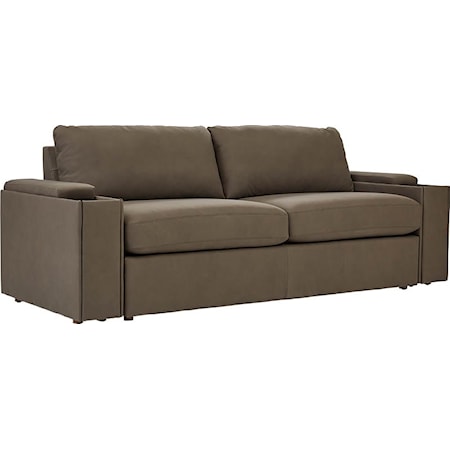 2-Seat Sofa with Two Storage Consoles