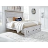 Signature Design by Ashley Furniture Haven Bay King Panel Storage Bed