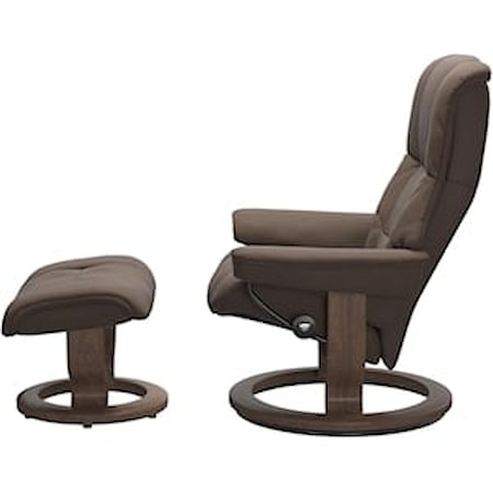 Small Reclining Chair and Ottoman