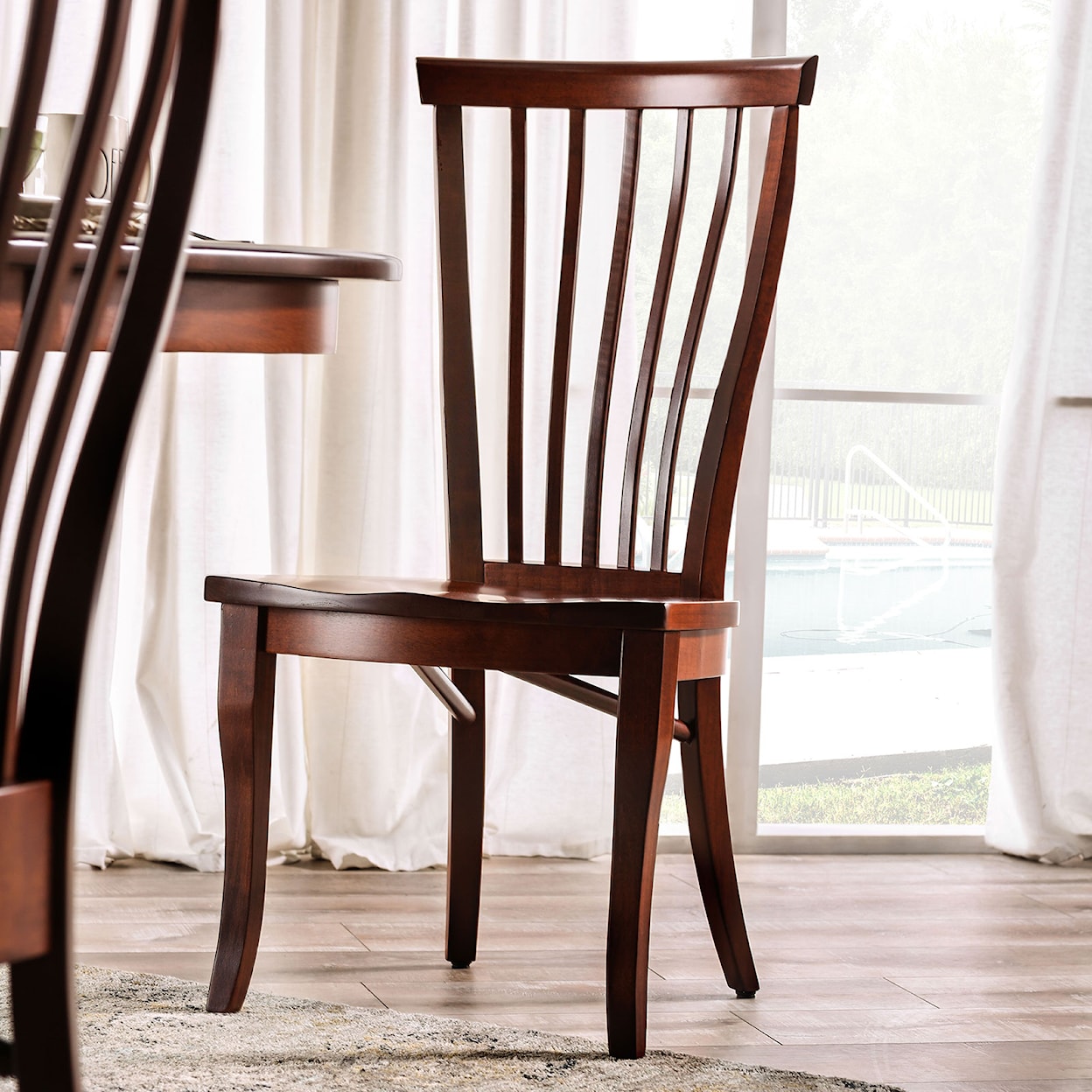 Furniture of America Gresham Two-Piece Side Chair Set