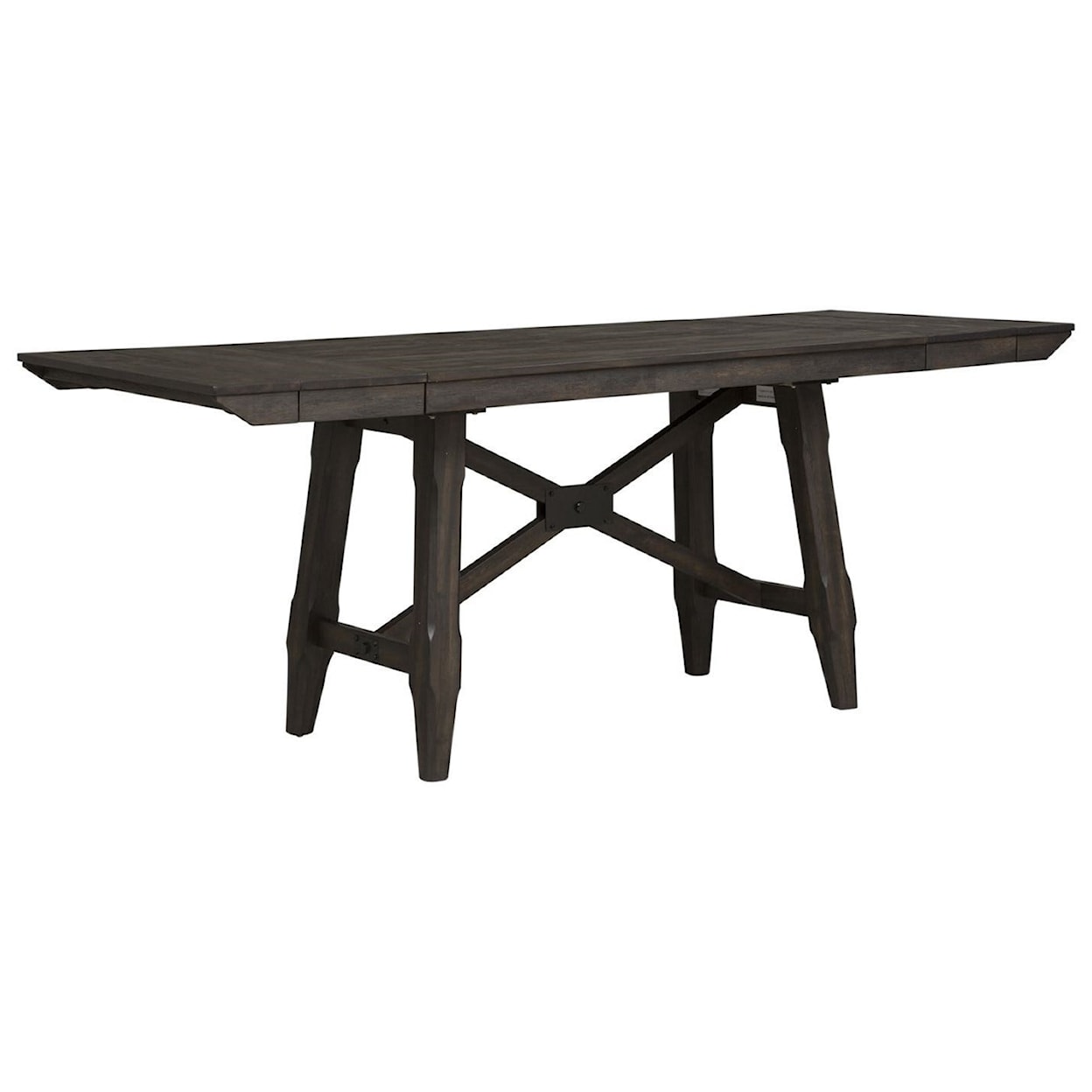 Libby Double Bridge Trestle Table