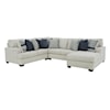 Ashley Furniture Benchcraft Lowder 4-Piece Sectional with Chaise