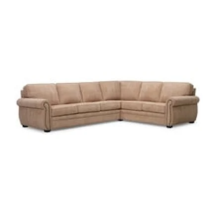 Viceroy Transitional 5-Seat L-Sectional