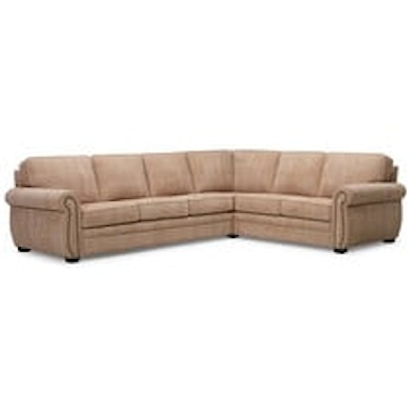 Viceroy Transitional 5-Seat L-Sectional