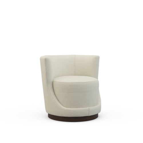 Transitional Swivel Chair