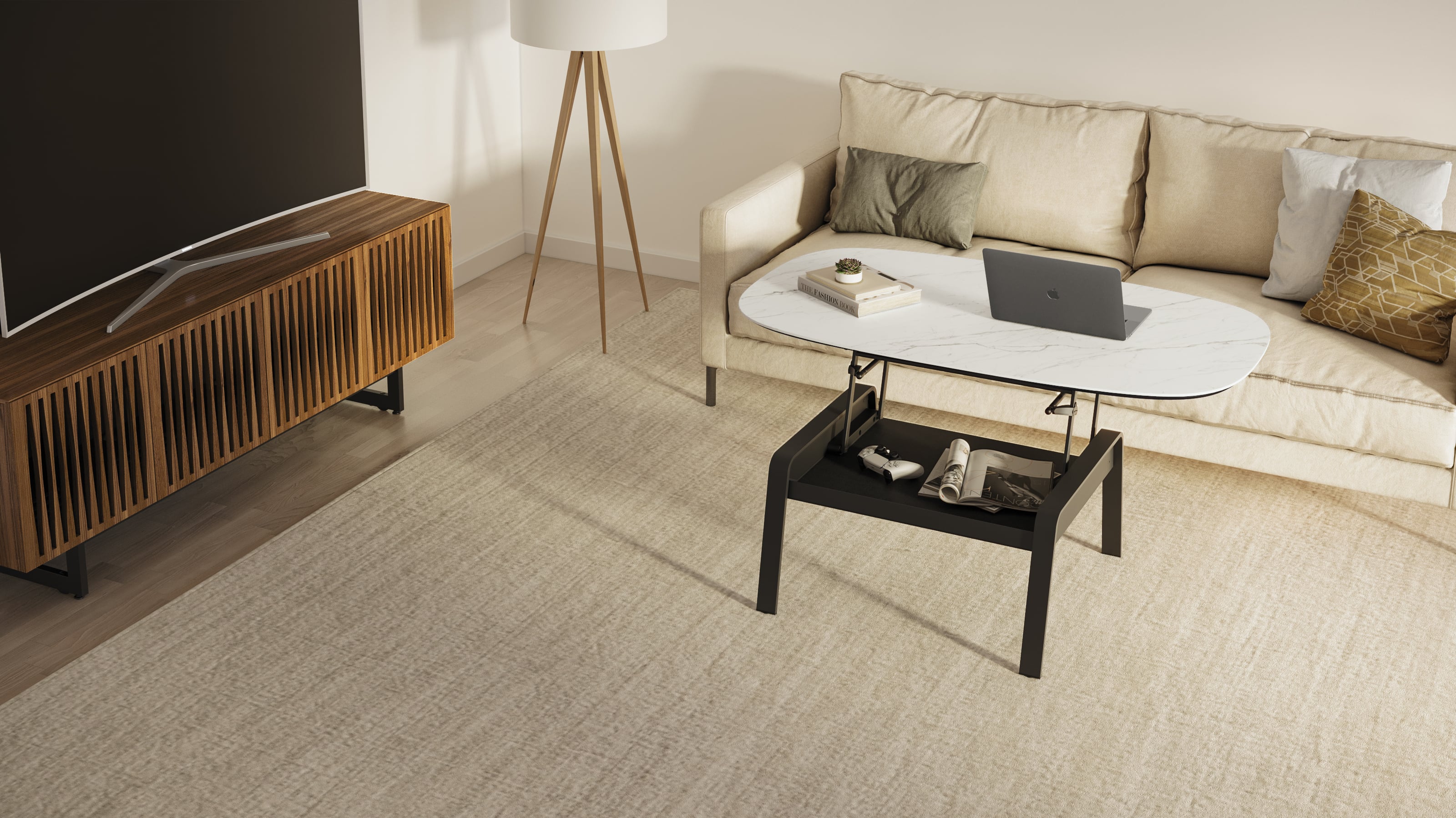BDI Cloud 9 Lift Top Coffee Table