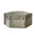 Ottoman shown in fabric: Carthage Taupe