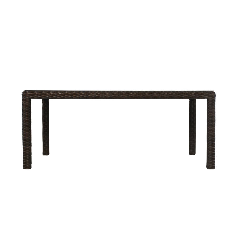 Lloyd Flanders Mesa 72" Rectangular Dining Table w/Umbrella Hole