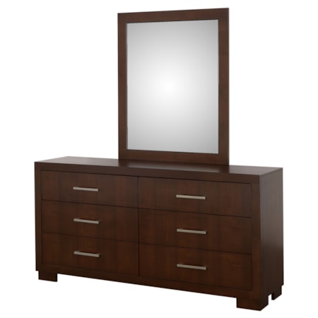 6-drawer Dresser w/ Mirror