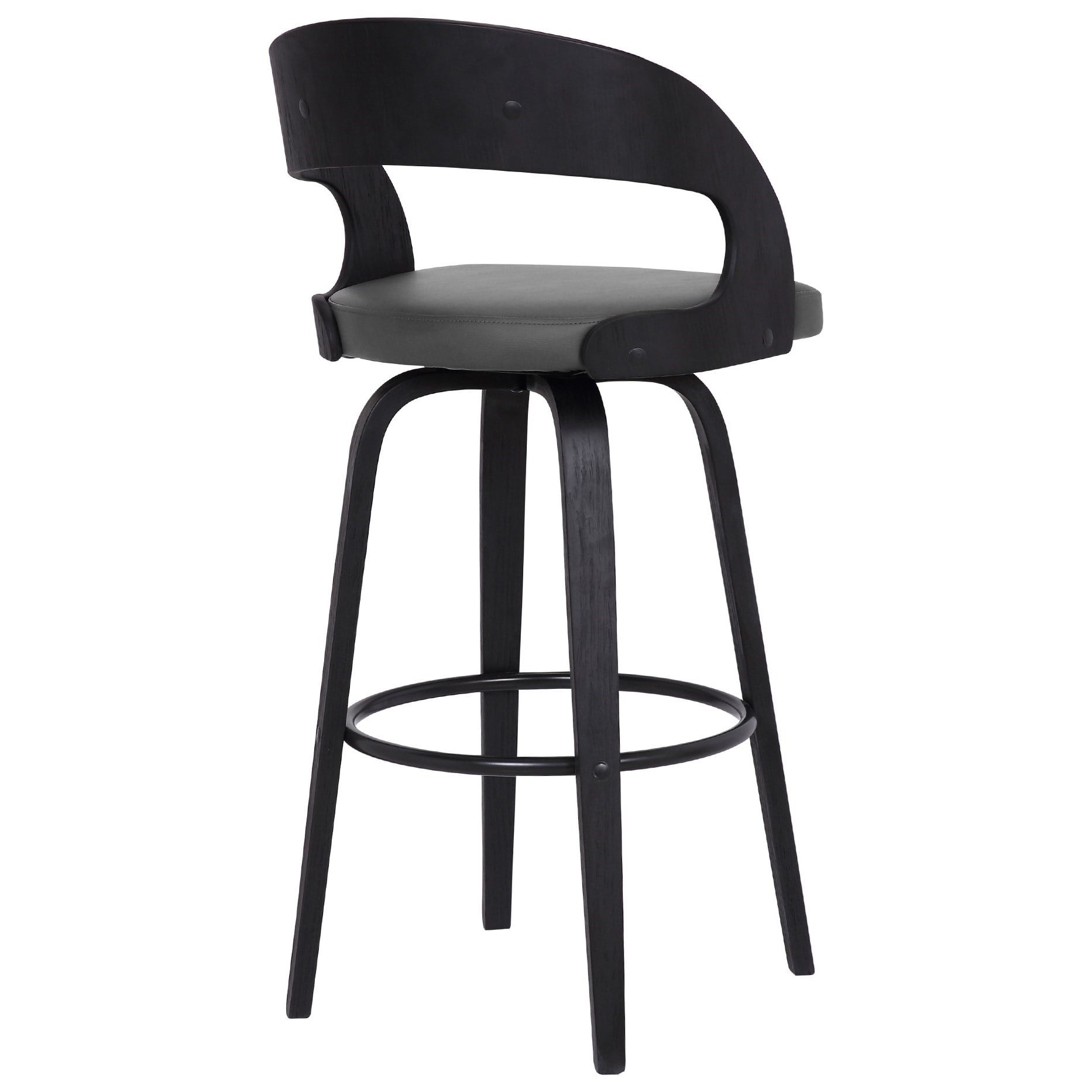 26" Upholstered Counter Height Bar Stool
