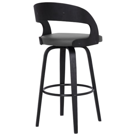 26&quot; Upholstered Counter Height Bar Stool