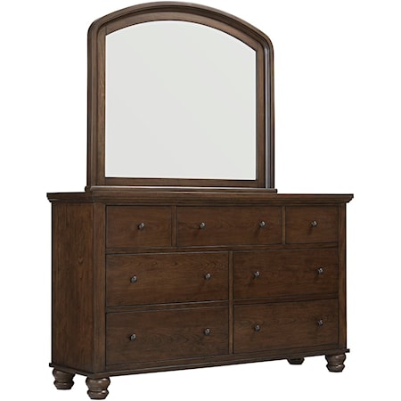 7-Drawer Double Dresser