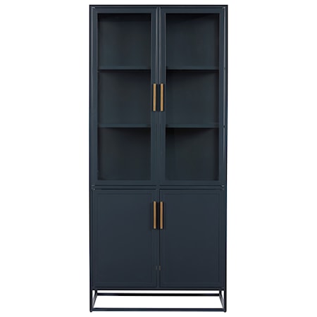 Santorini Tall Metal Kitchen Cabinet