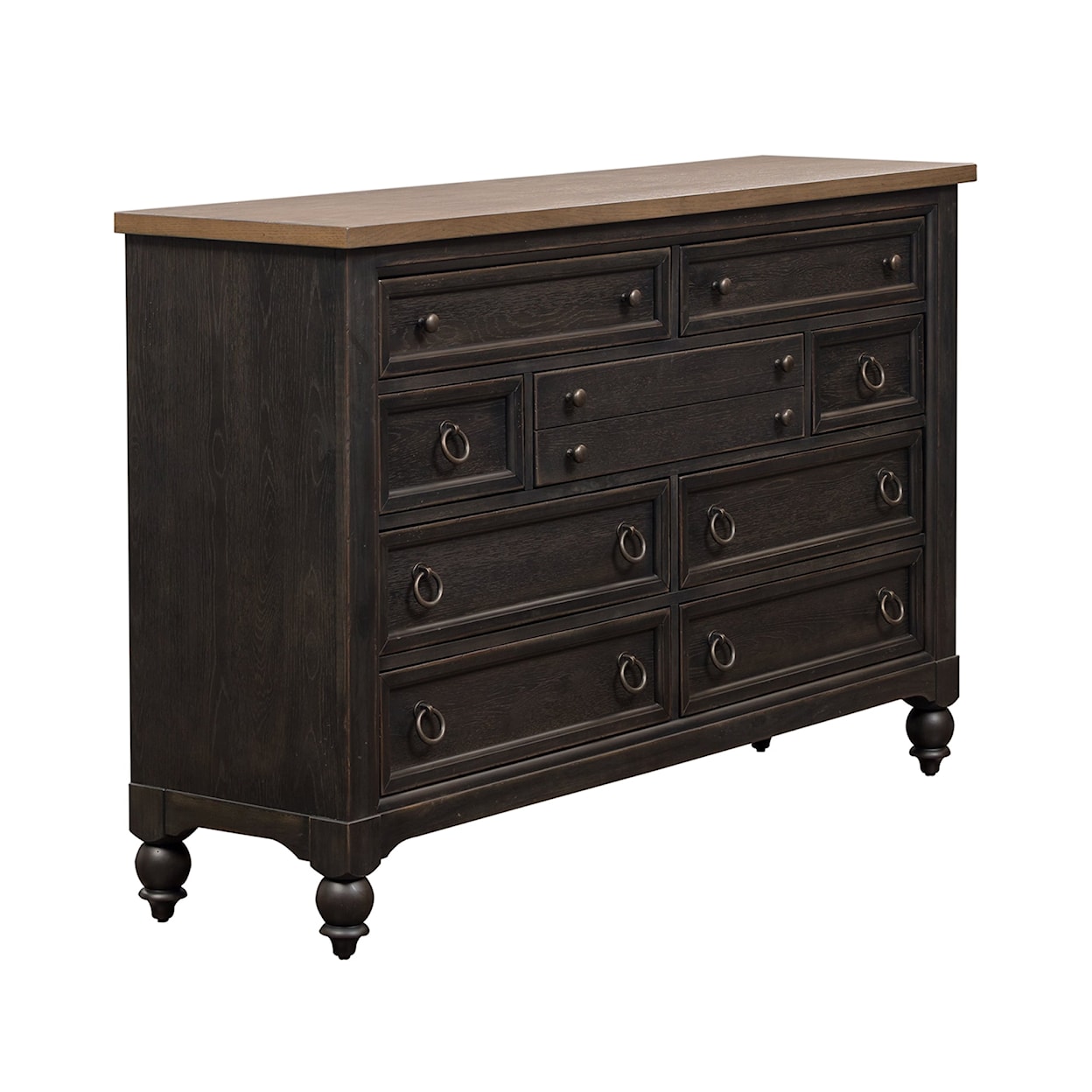 Liberty Furniture Americana Farmhouse 9-Drawer Dresser