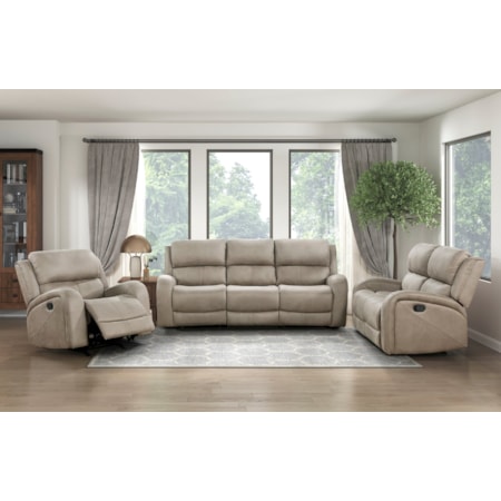 Double Reclining Loveseat