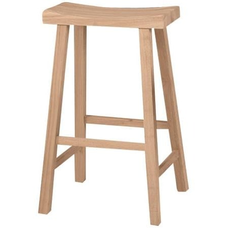 30" Saddle Seat Stool