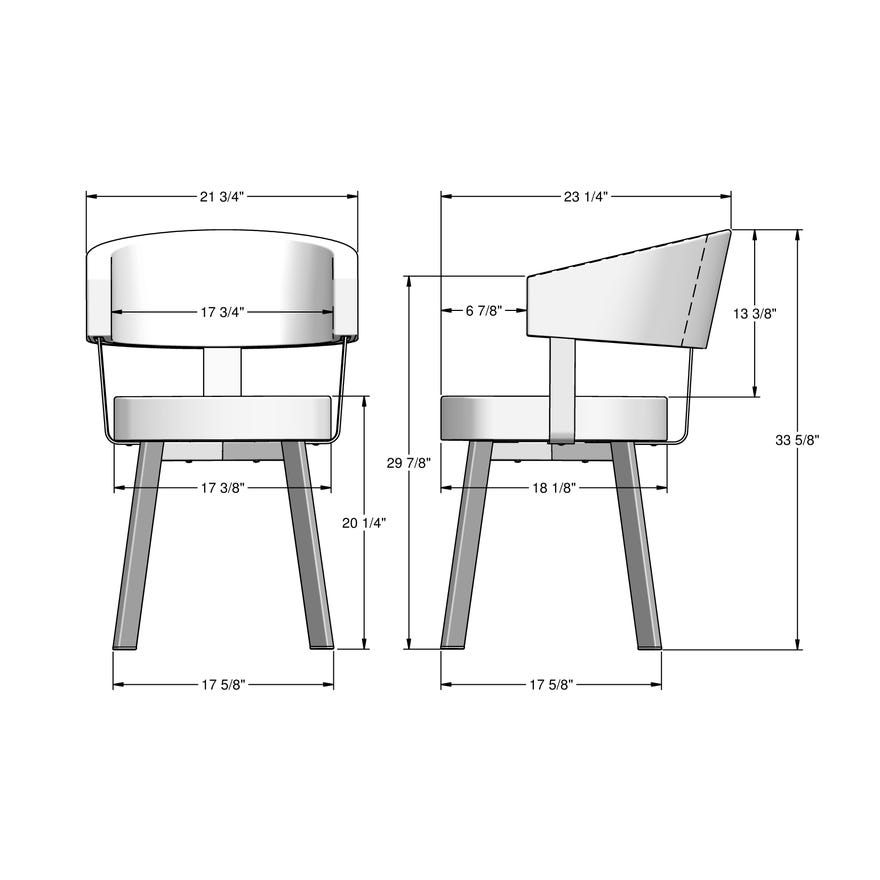 Upholstered Dining Side Chair