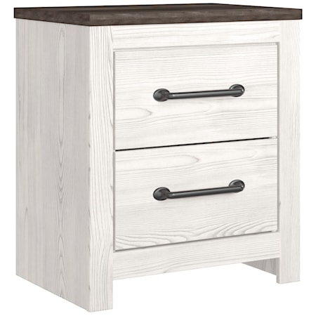 Willowton 24 2 Drawer Charging Nightstand