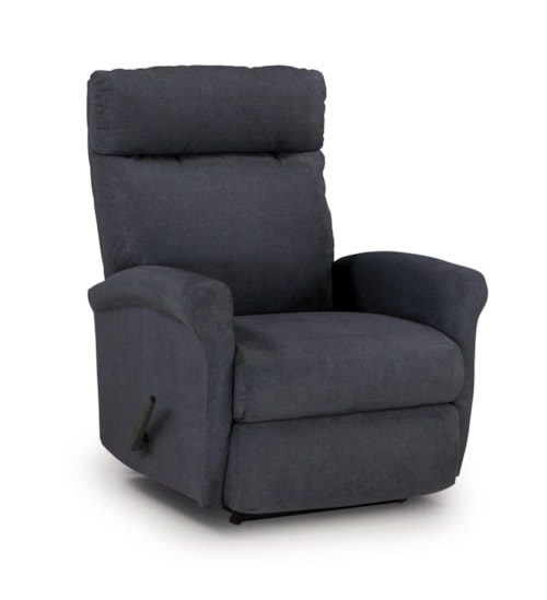 Rocker Recliner With Rolled Arms