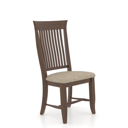Transitional Spindle Back Dining Side Chair