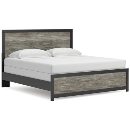 King Panel Bed