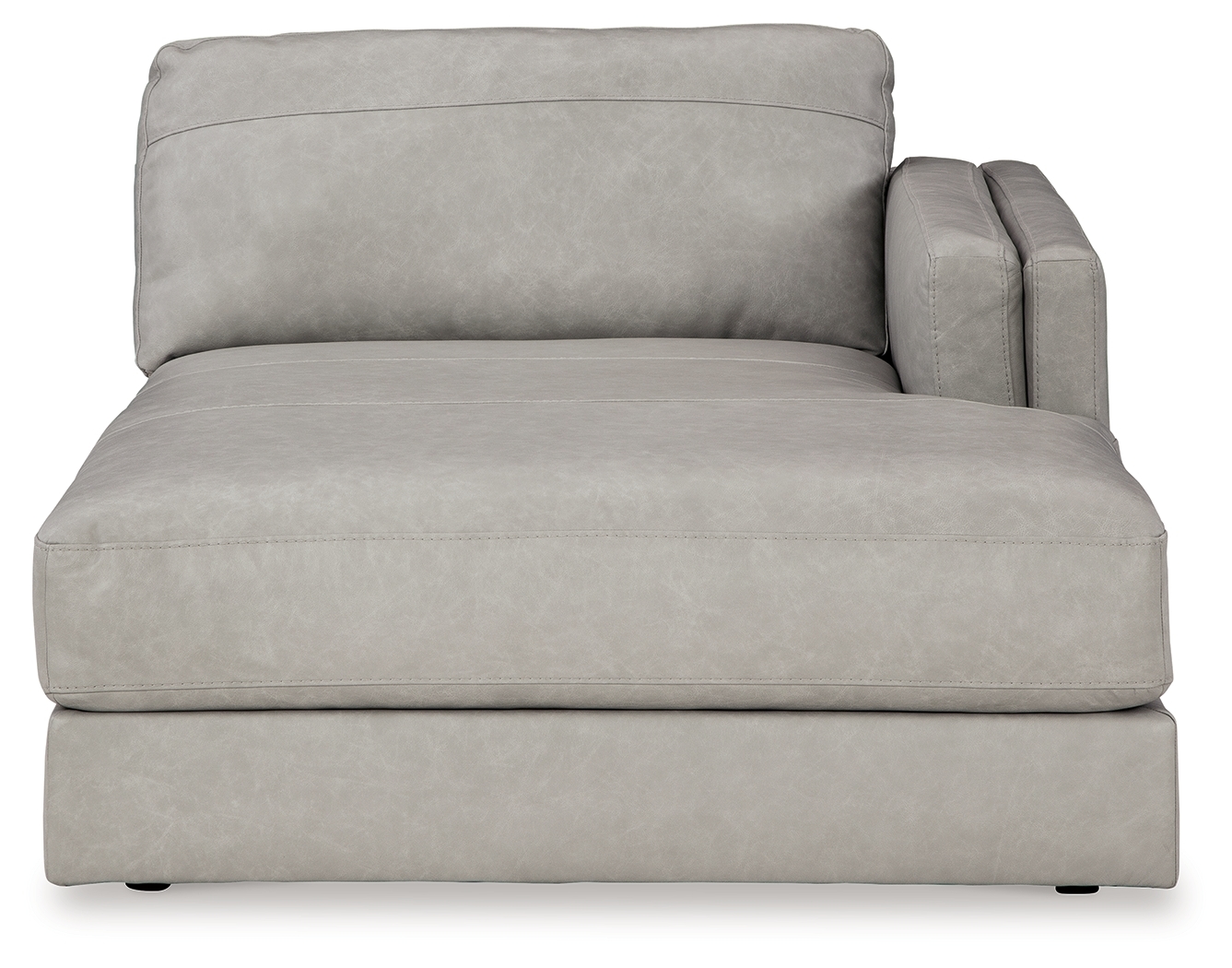 Signature Design by Ashley Amiata 2-Piece Sectional With Chaise And Ottoman