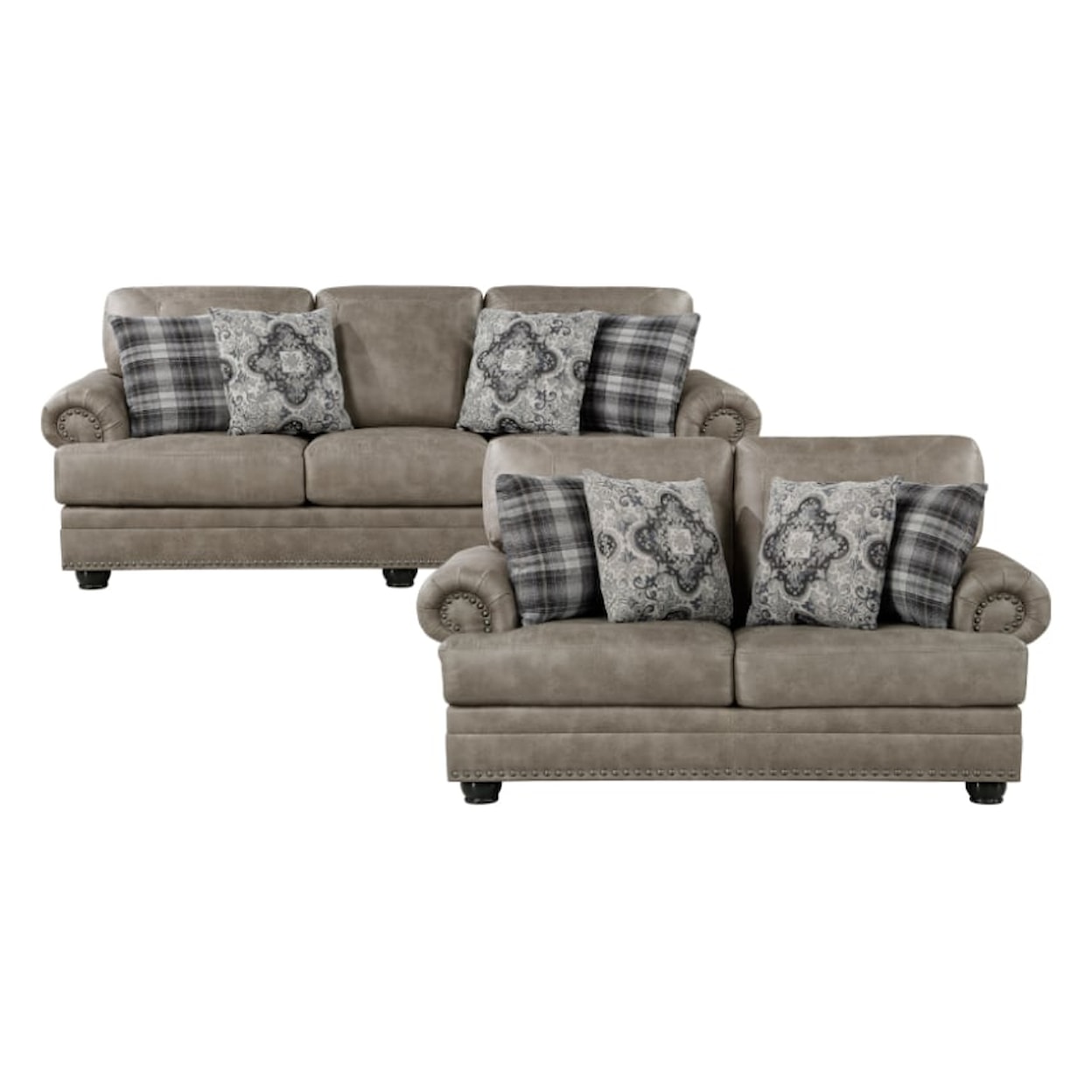 Homelegance Franklin 2-Piece Living Room Set