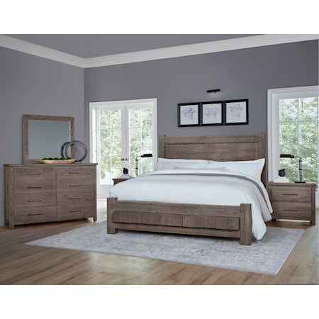 King Low Profile Bed