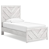 Twin Panel Bed