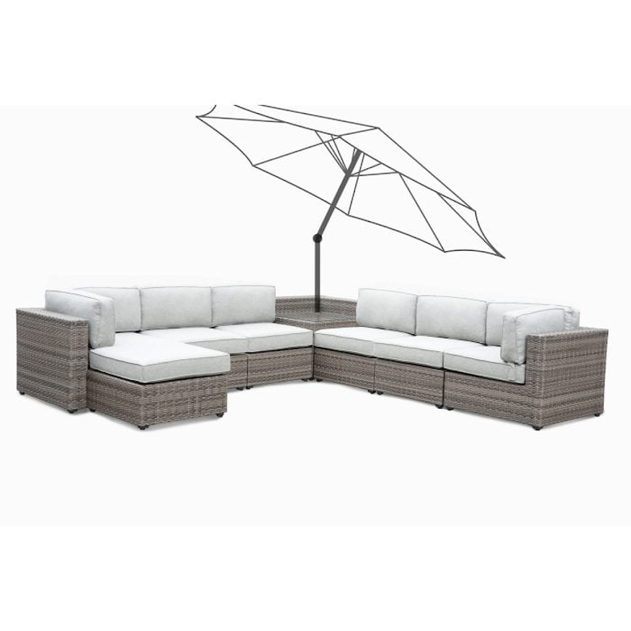 Prime Tamyra Outdoor Sectional Sofa Groups