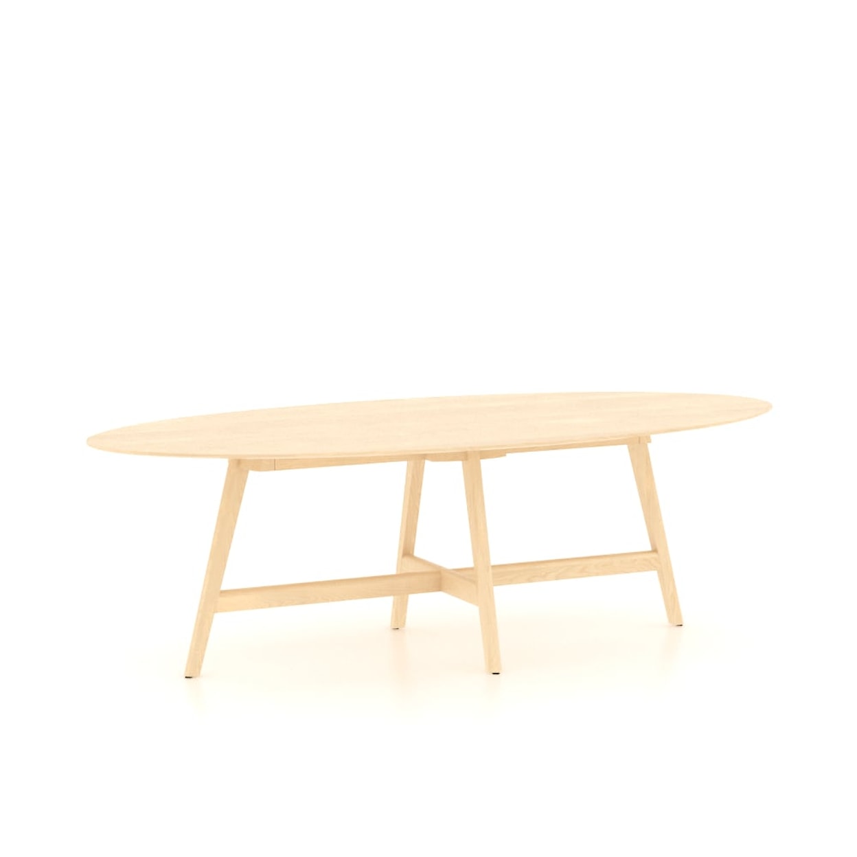 Canadel Downtown Oval wood table