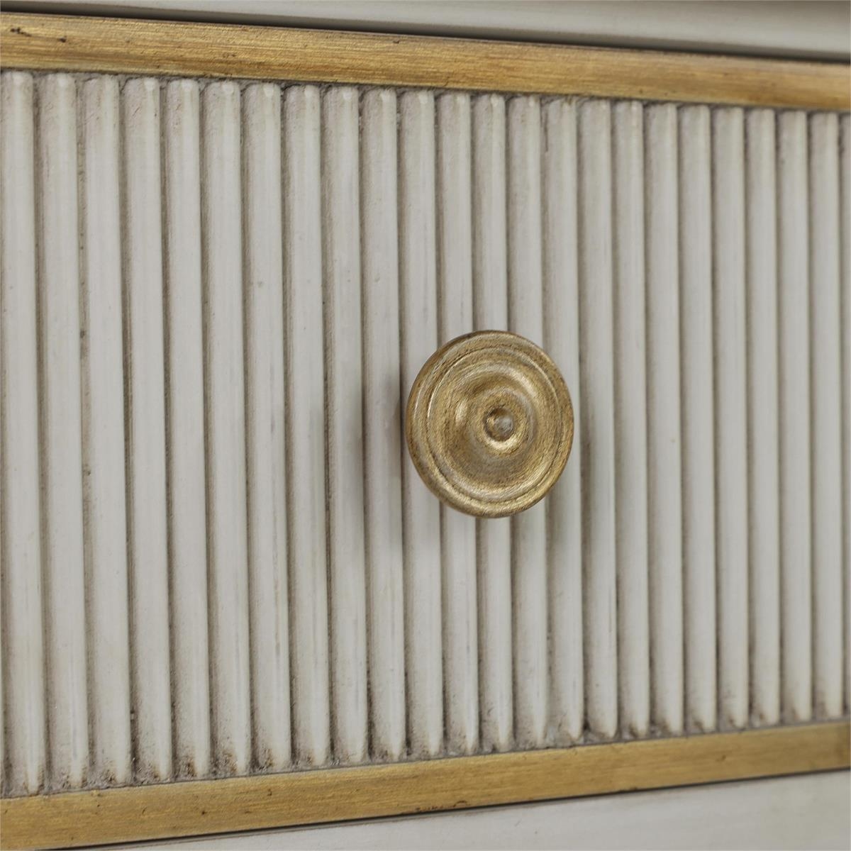 3-Drawer Console Table w/Soft-Close Drawers