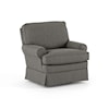 Best Home Furnishings Quinn Swivel Glider Chair with Welt Cord Trim