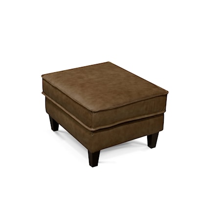 Leather Ottoman