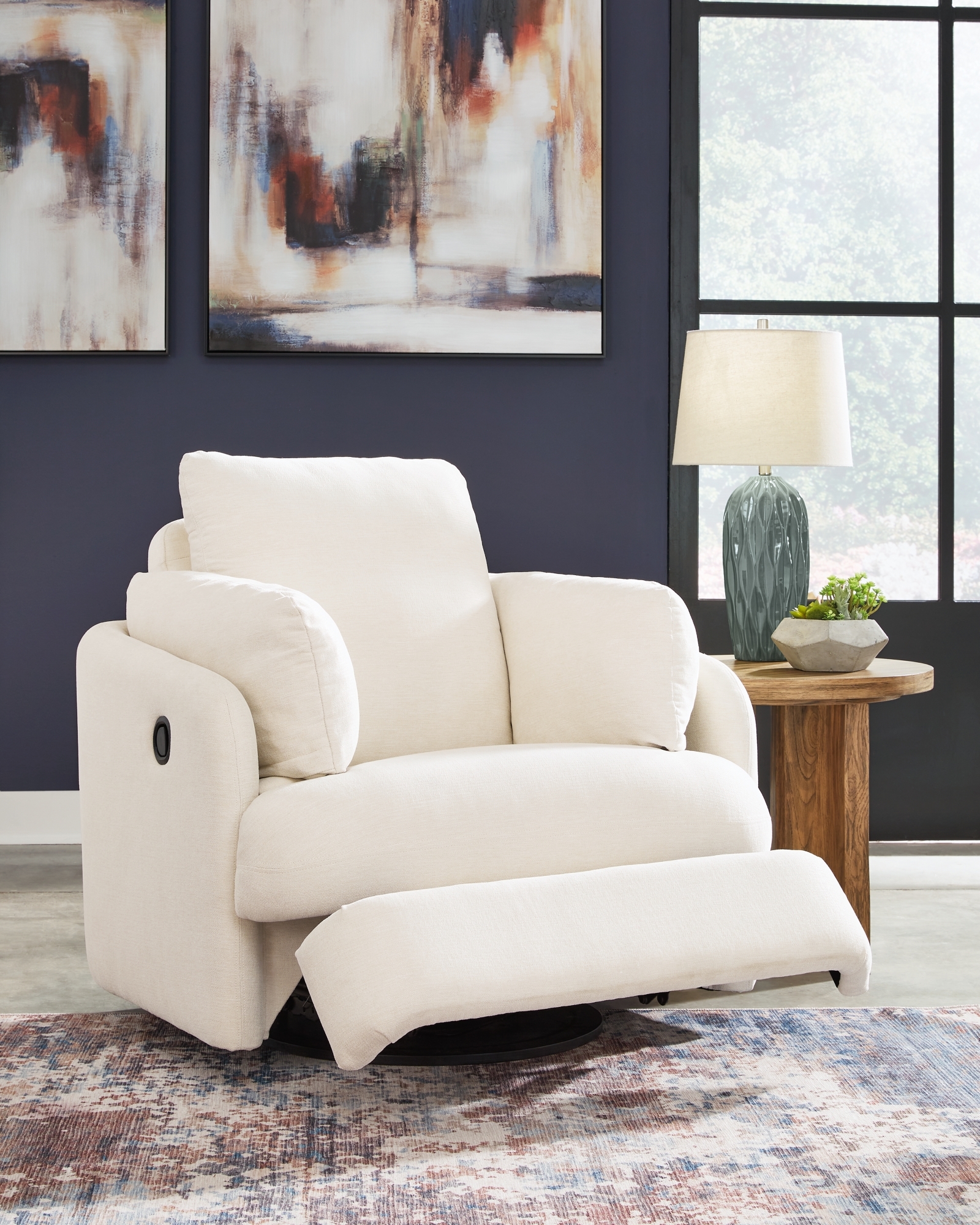 Signature Design by Ashley Modmax 6-Piece Sectional And Swivel Glider Recliner