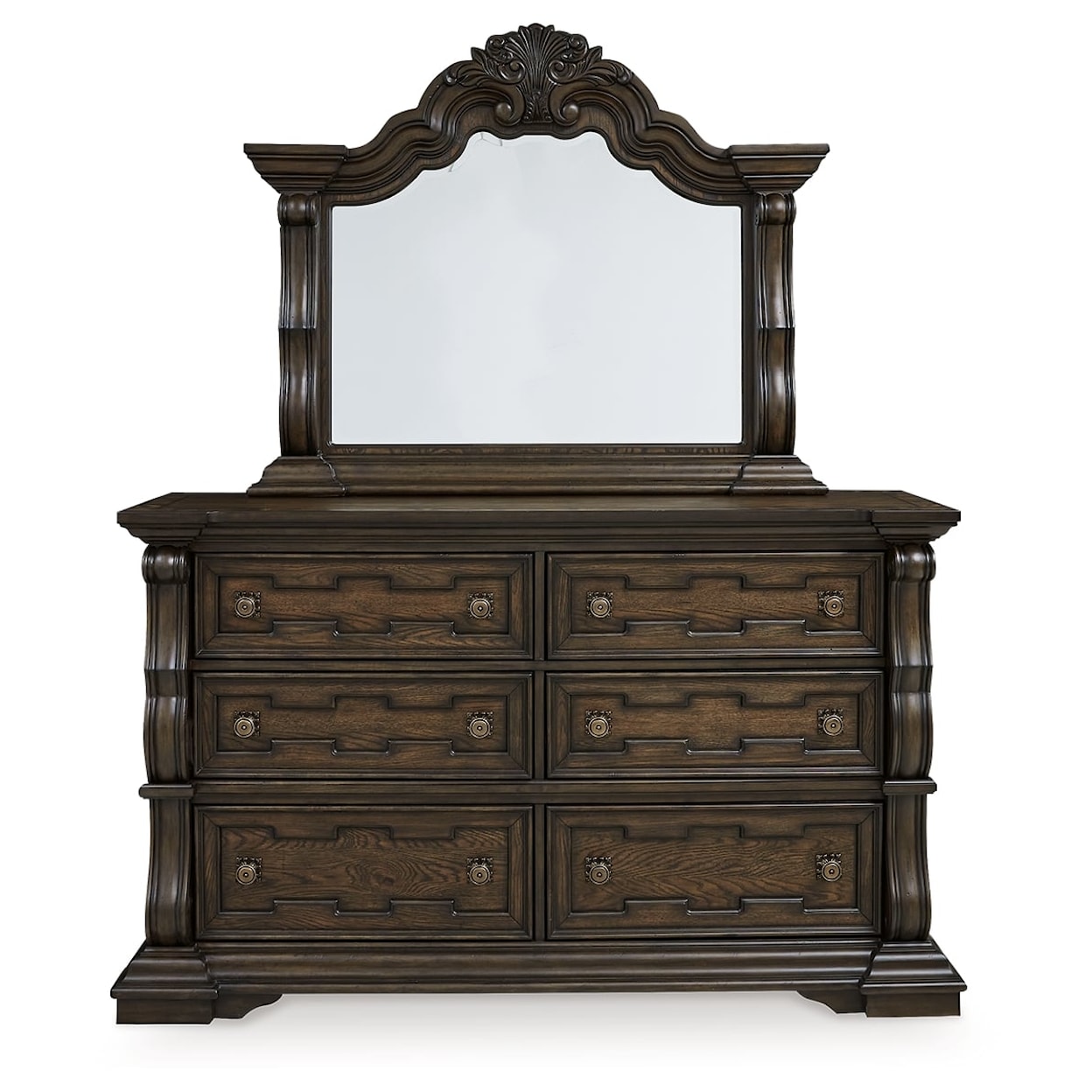 Signature Design by Ashley Furniture Maylee Dresser and Mirror